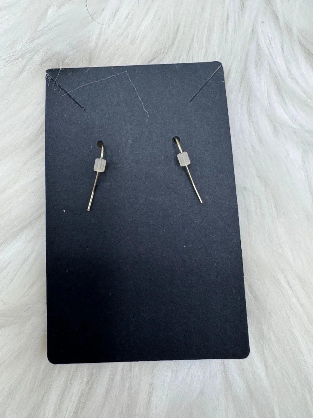 Blue & Green Statement Drop Earrings | Gold Tone
